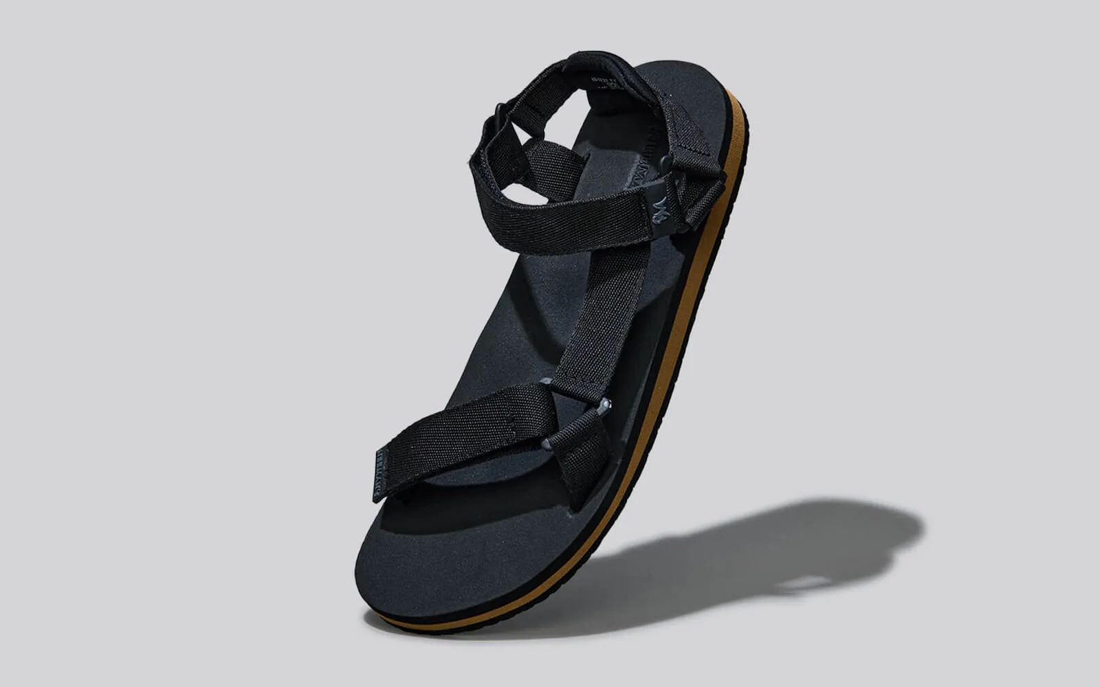 Airy Strap Sandals : Black