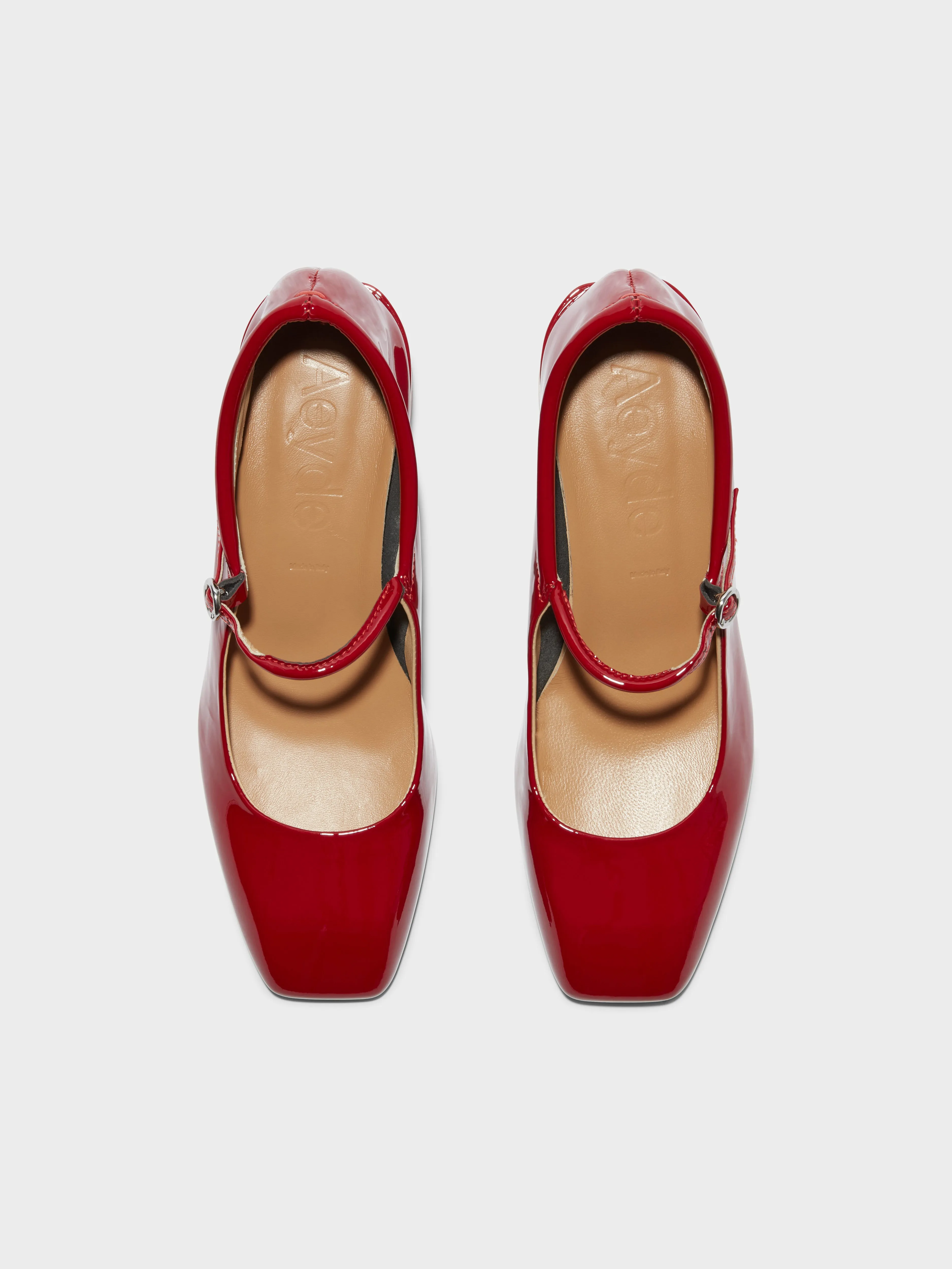 Aline Leather Mary-Jane Pumps