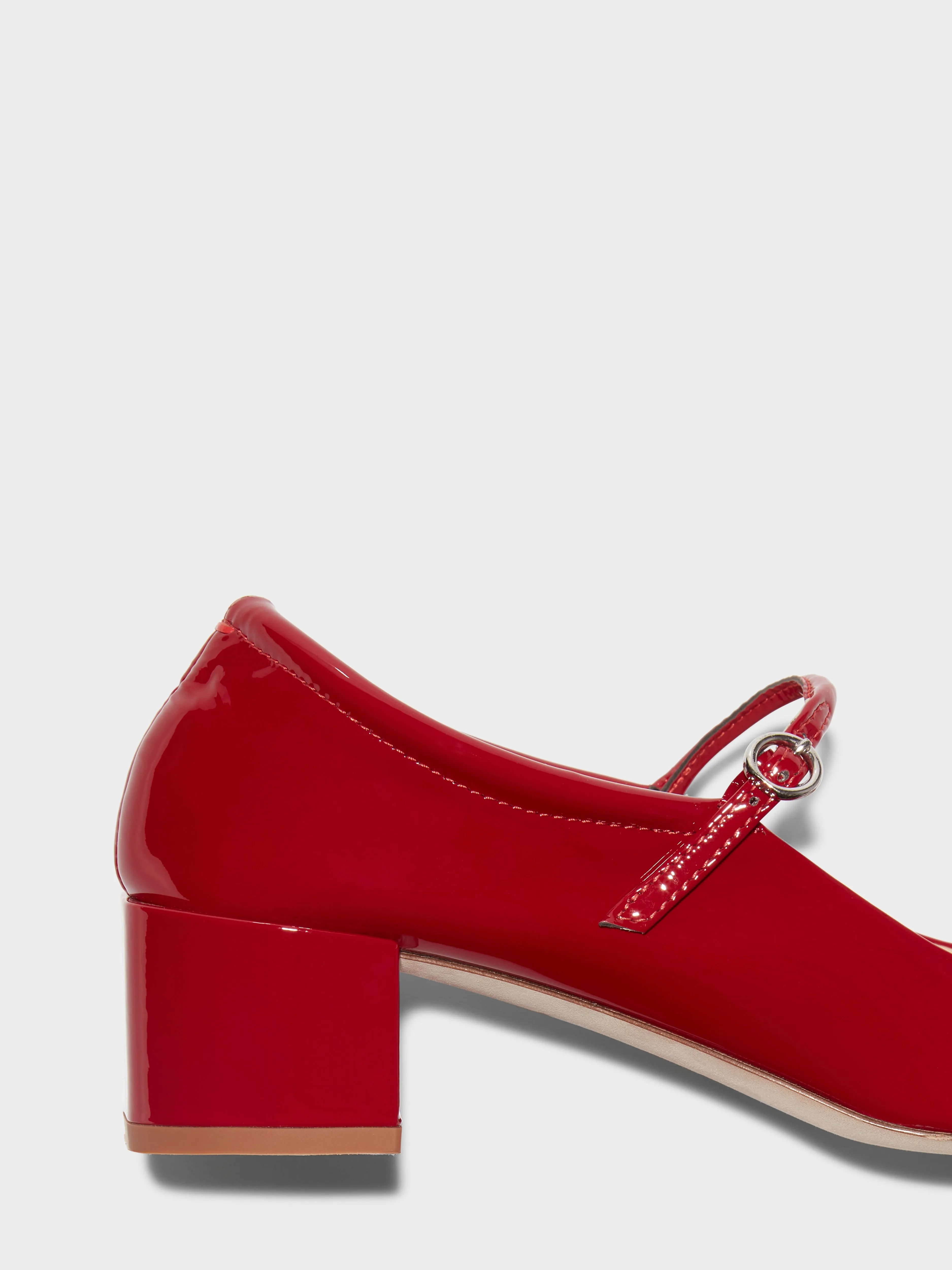 Aline Leather Mary-Jane Pumps