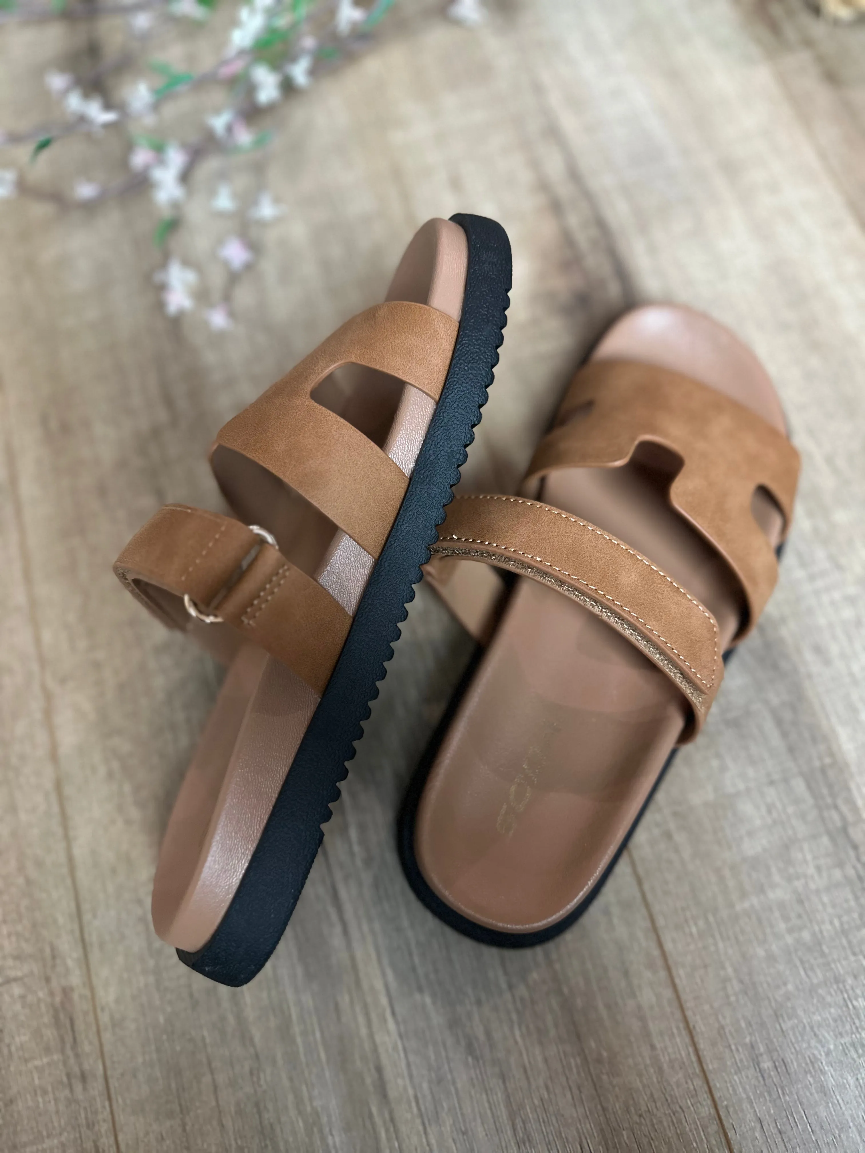 Bianca Slide Sandal (Soda)