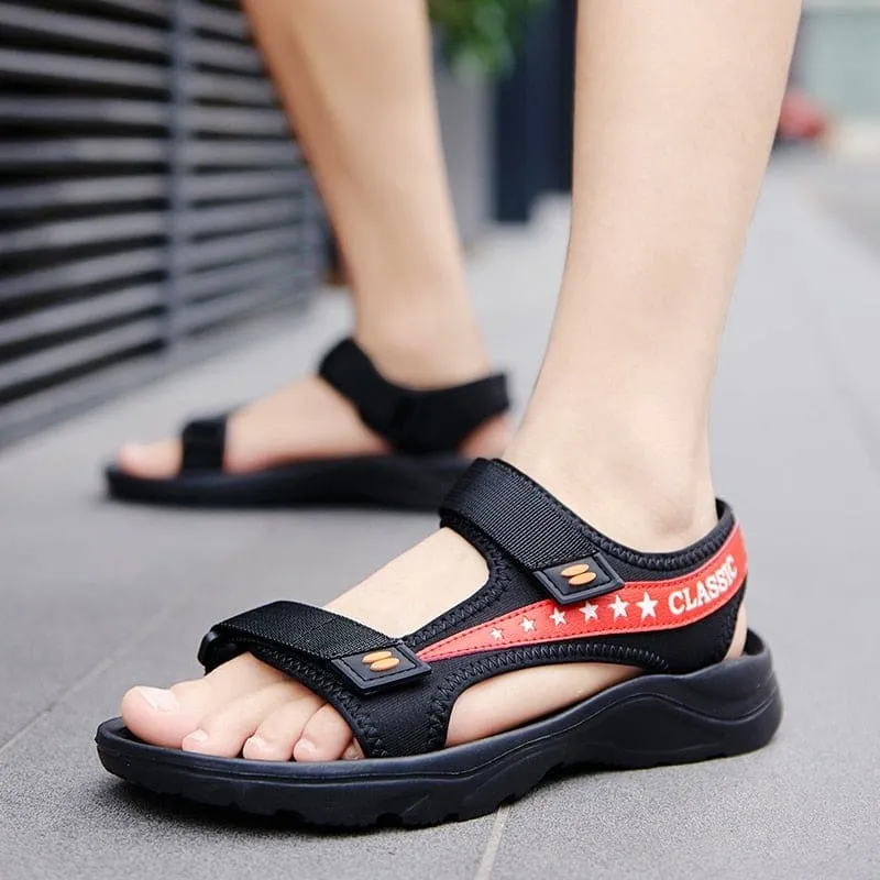 Breathable Comfort Open Toe Summer Beach Slippers