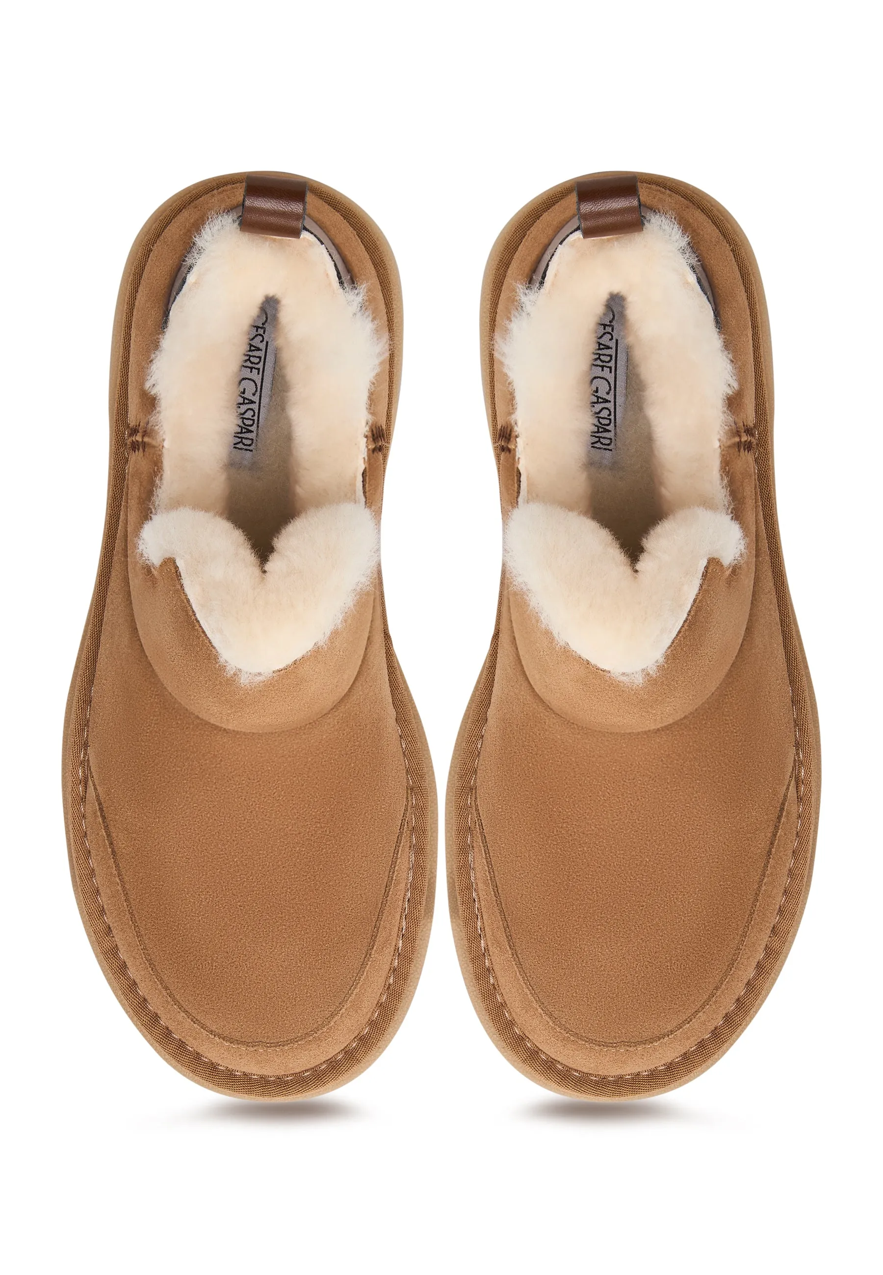 Brown Shearling Winter Boots Aspen - Brown