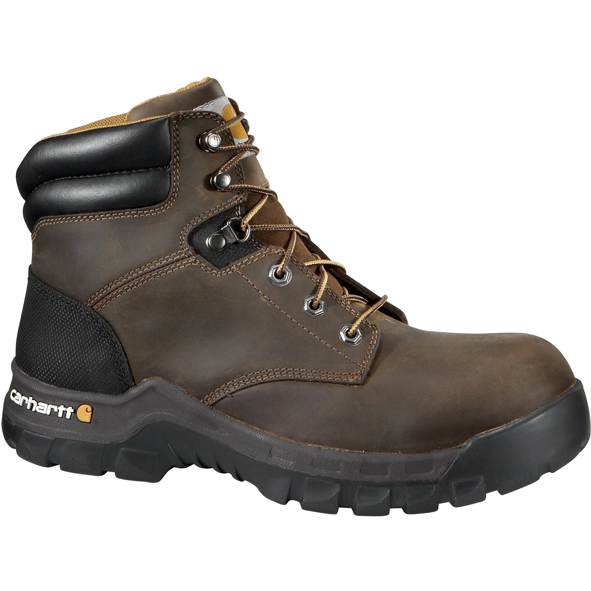 Carhartt Men's Rugged Flex 6" Comp Toe Work Boot - Brown - CMF6366