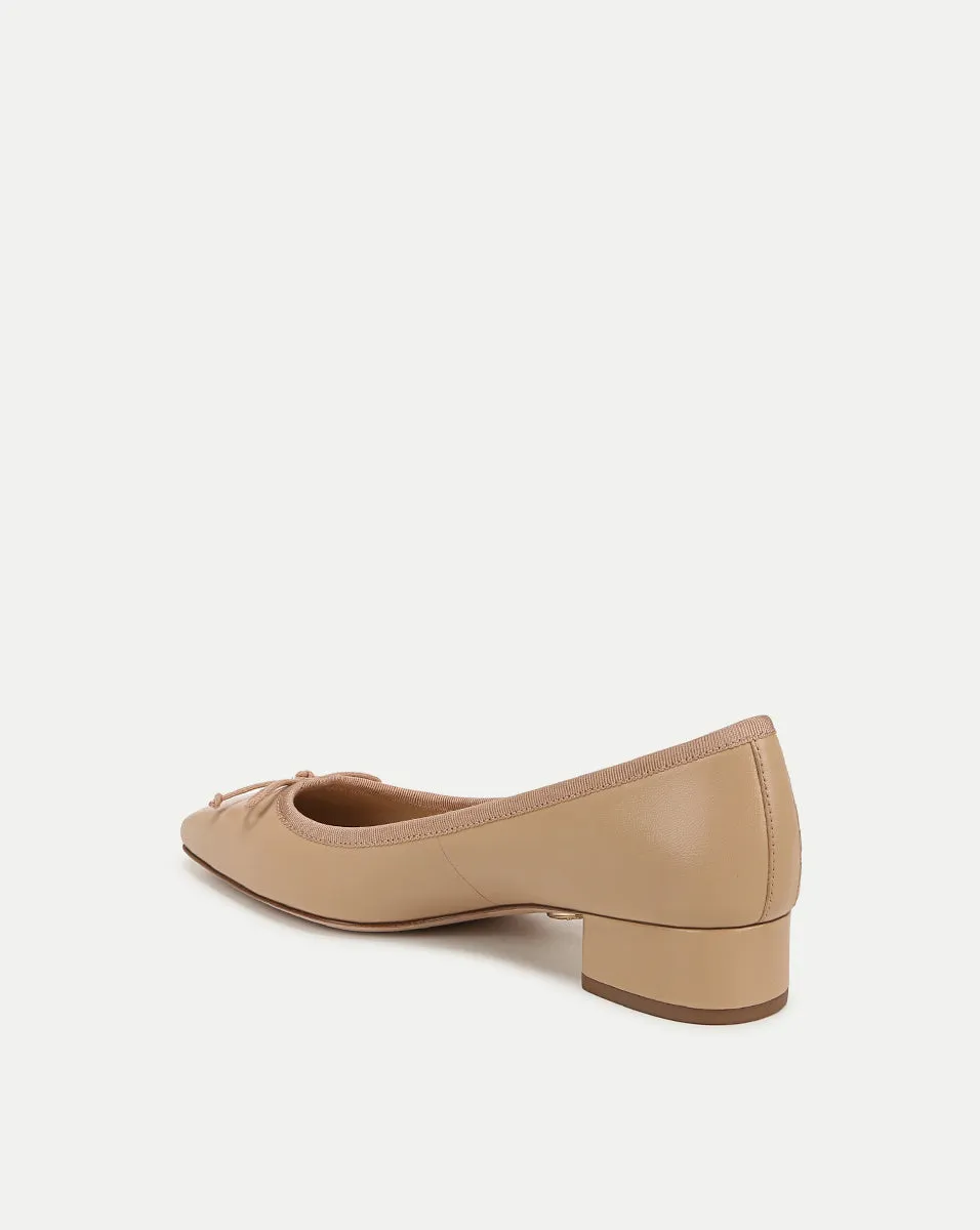 Cecile Leather Ballet Pump