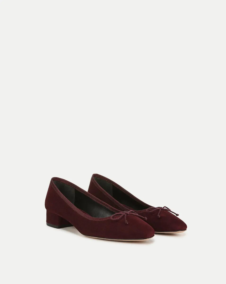 Cecile Suede Ballet Pump