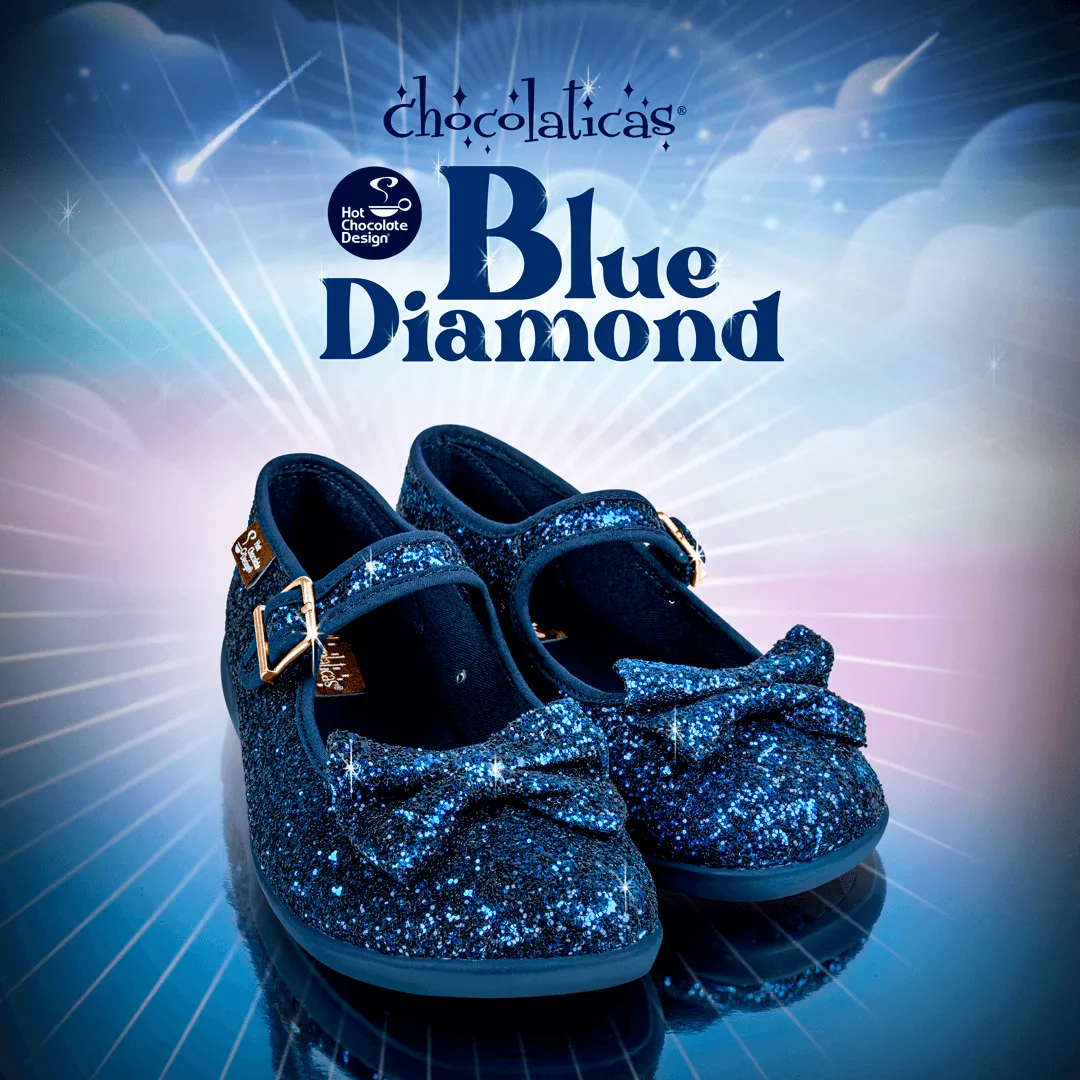 Chocolaticas® BLUE DIAMOND Mary Jane Flat