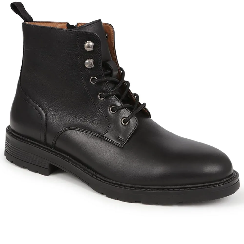 Derry Leather Lace-Up Boots  - DERRY / 325 924