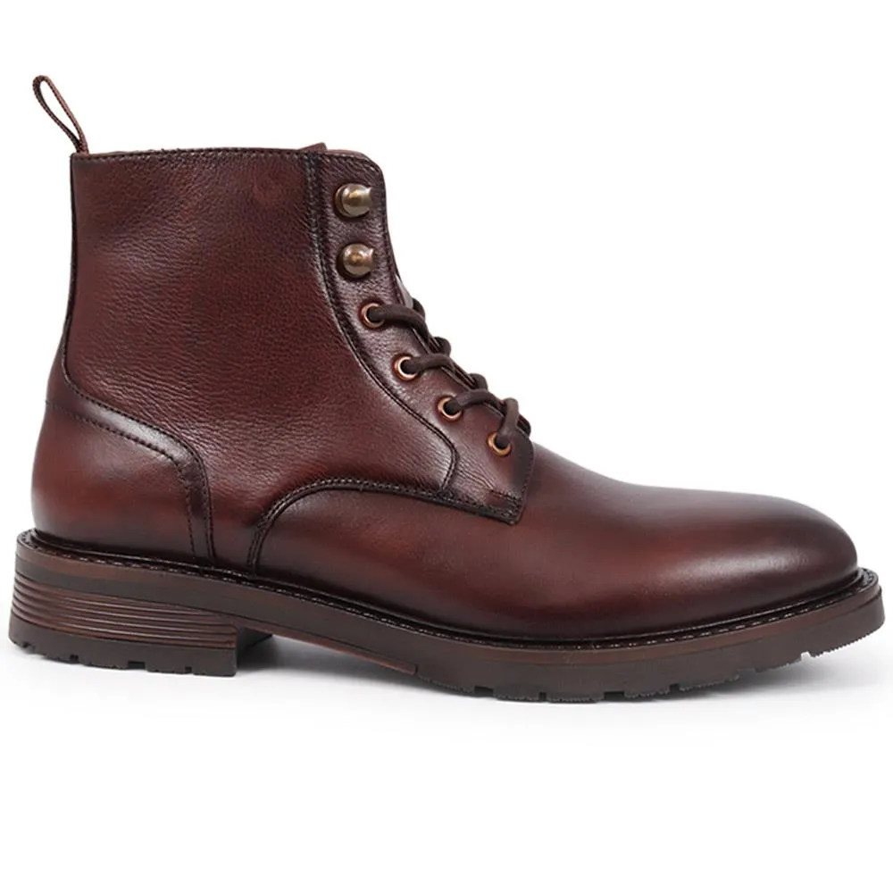 Derry Leather Lace-Up Boots  - DERRY / 325 924