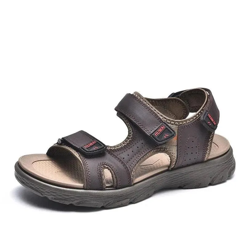 DM410 Genuine Leather Sandals Men's Outdoor Casual Shoes