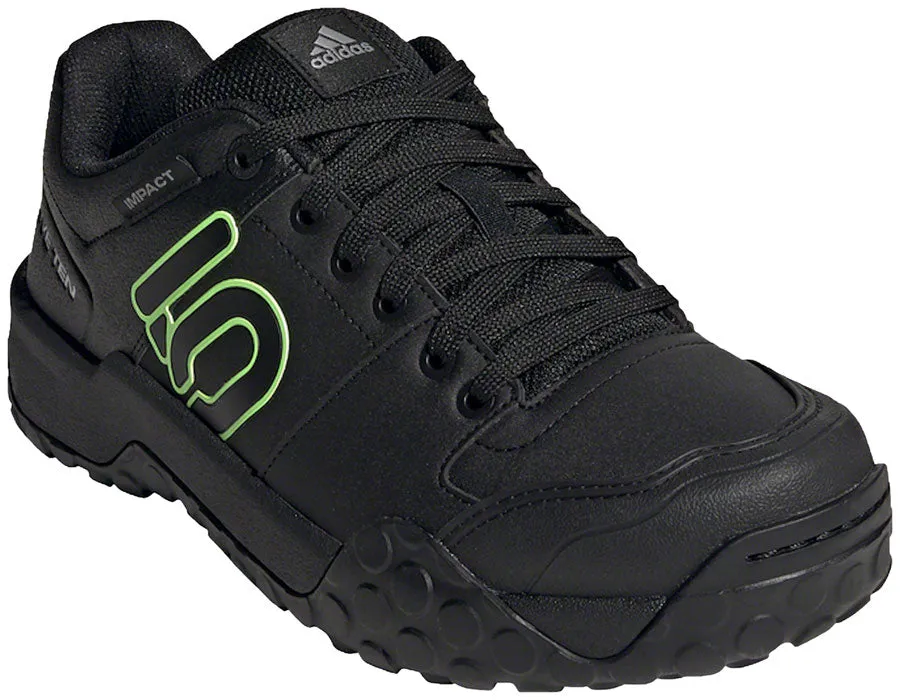 Five Ten Impact Sam Hill Flat Shoe  -  Men's, Core Black / Signal Green / Grey Three