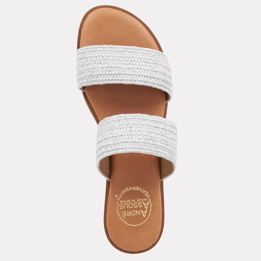 Galia Stretch Raffia Featherweights™ Sandal