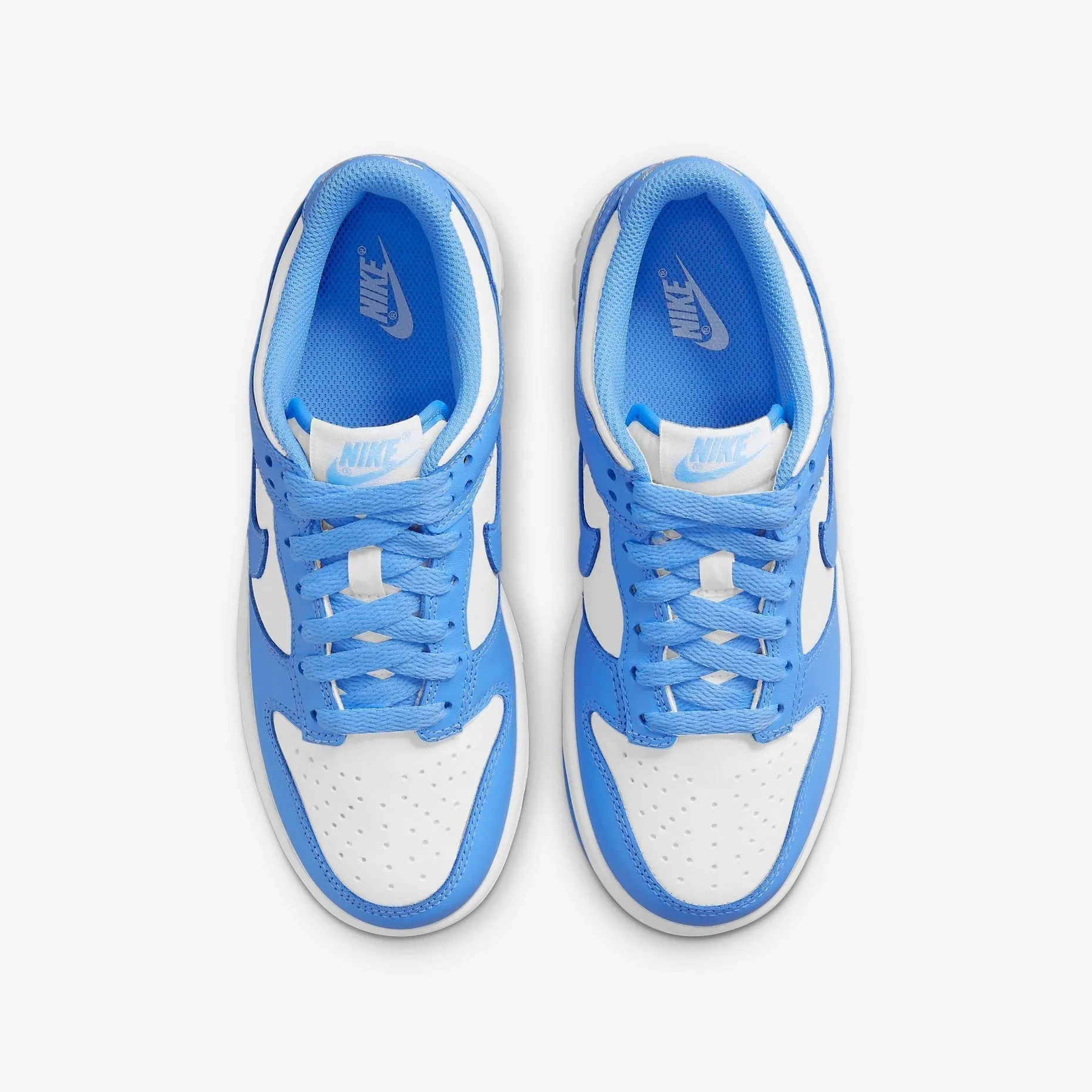 (GS) Nike Dunk Low 'UNC University Blue' (2021) CW1590-103