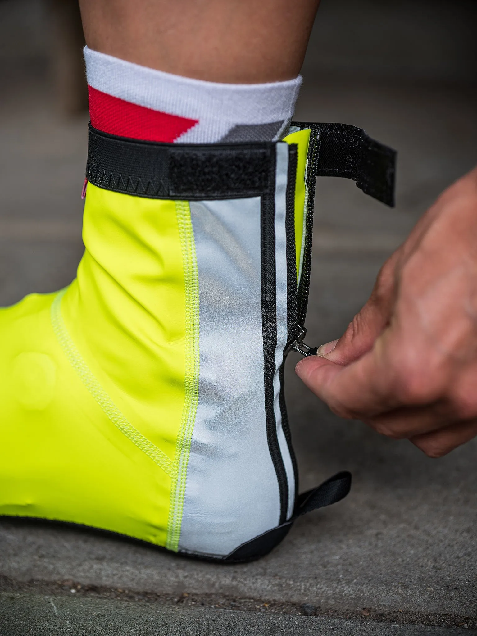 Gulsparv Hi-Viz Cycling Shoe Covers