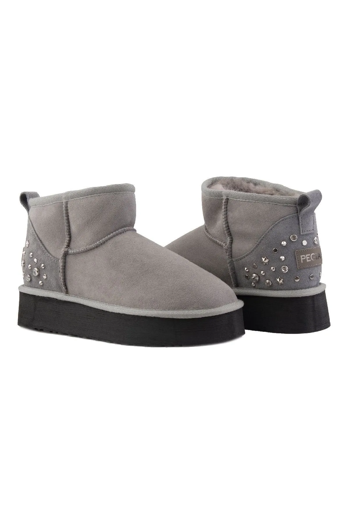 High Sole Stone Ugg Boots 191302 Gray