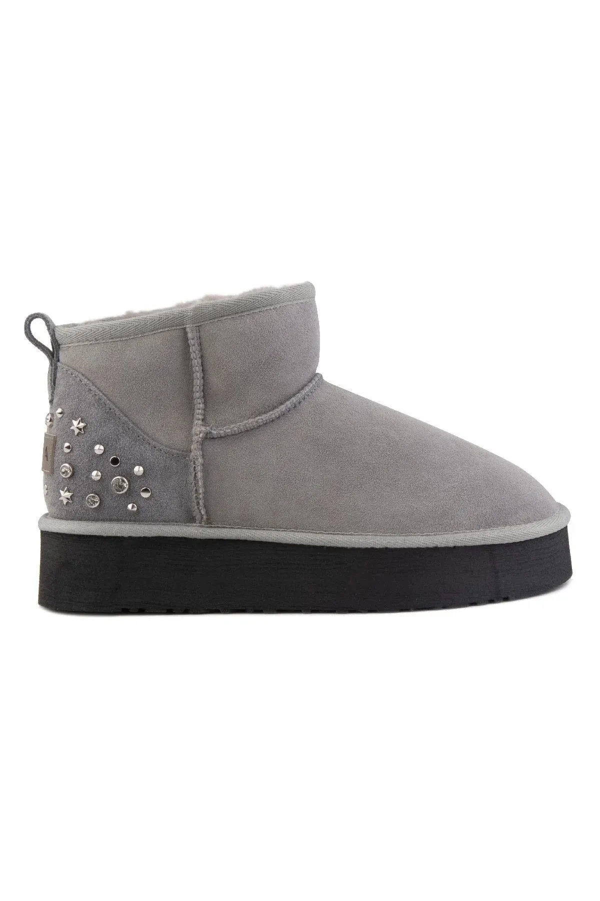 High Sole Stone Ugg Boots 191302 Gray