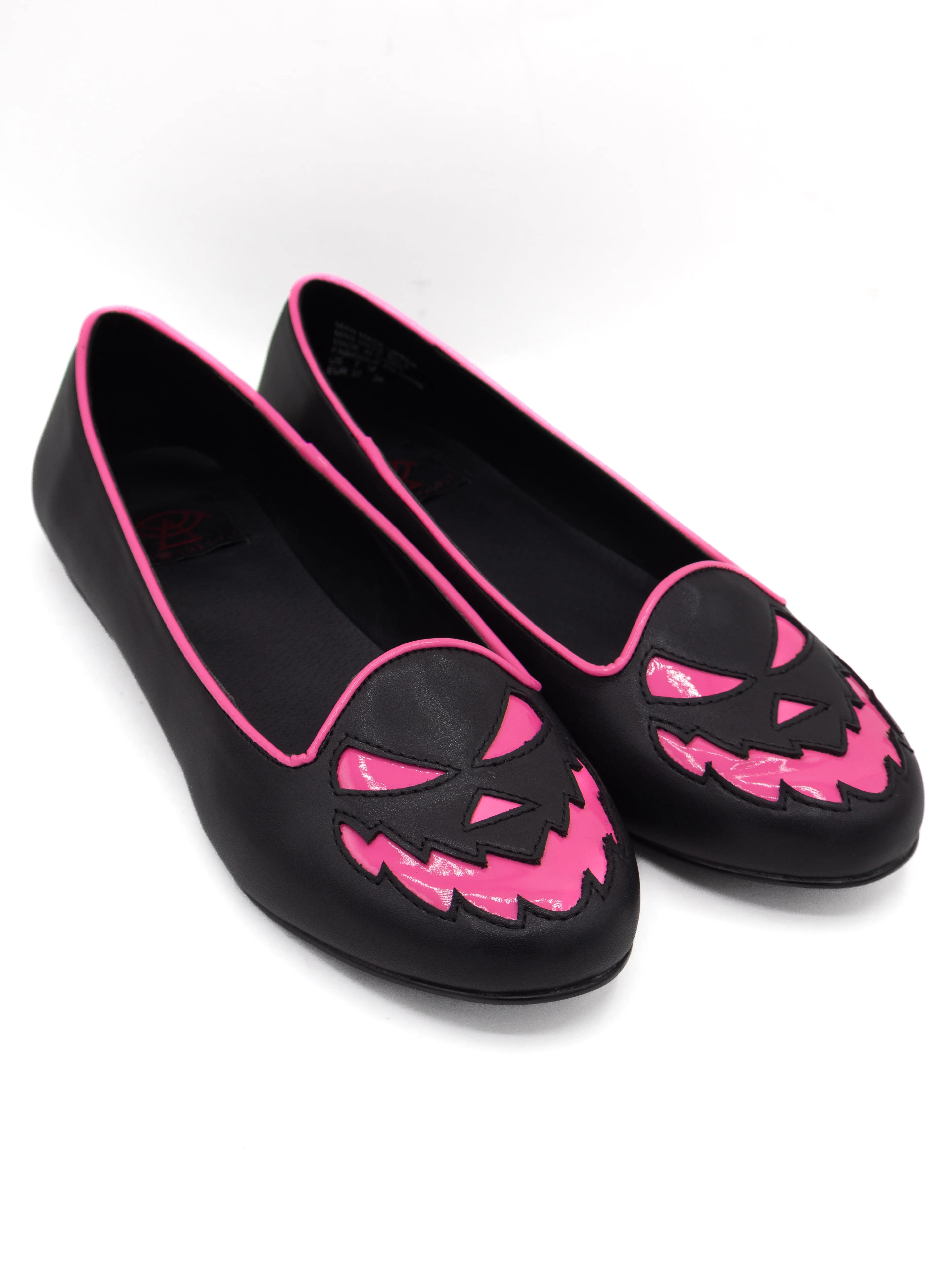 Hot Pink Scary Jack Flat STRANGE CVLT