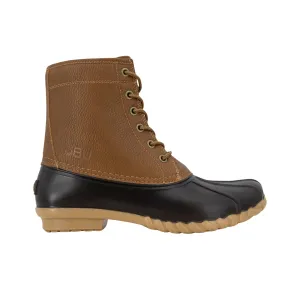 JBU - Block Heel Lace-up Duck Boots