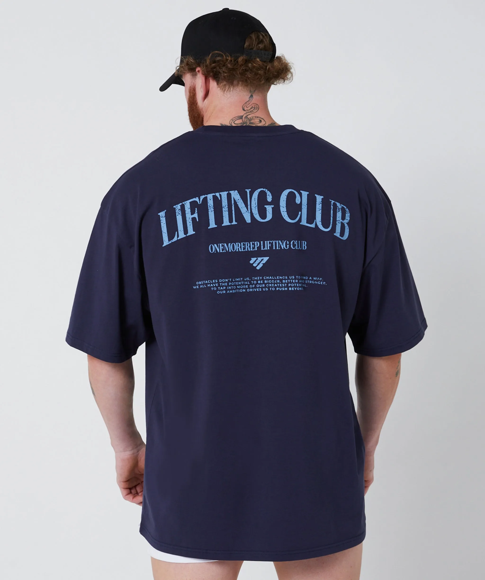 Lifting Club Tee Slate