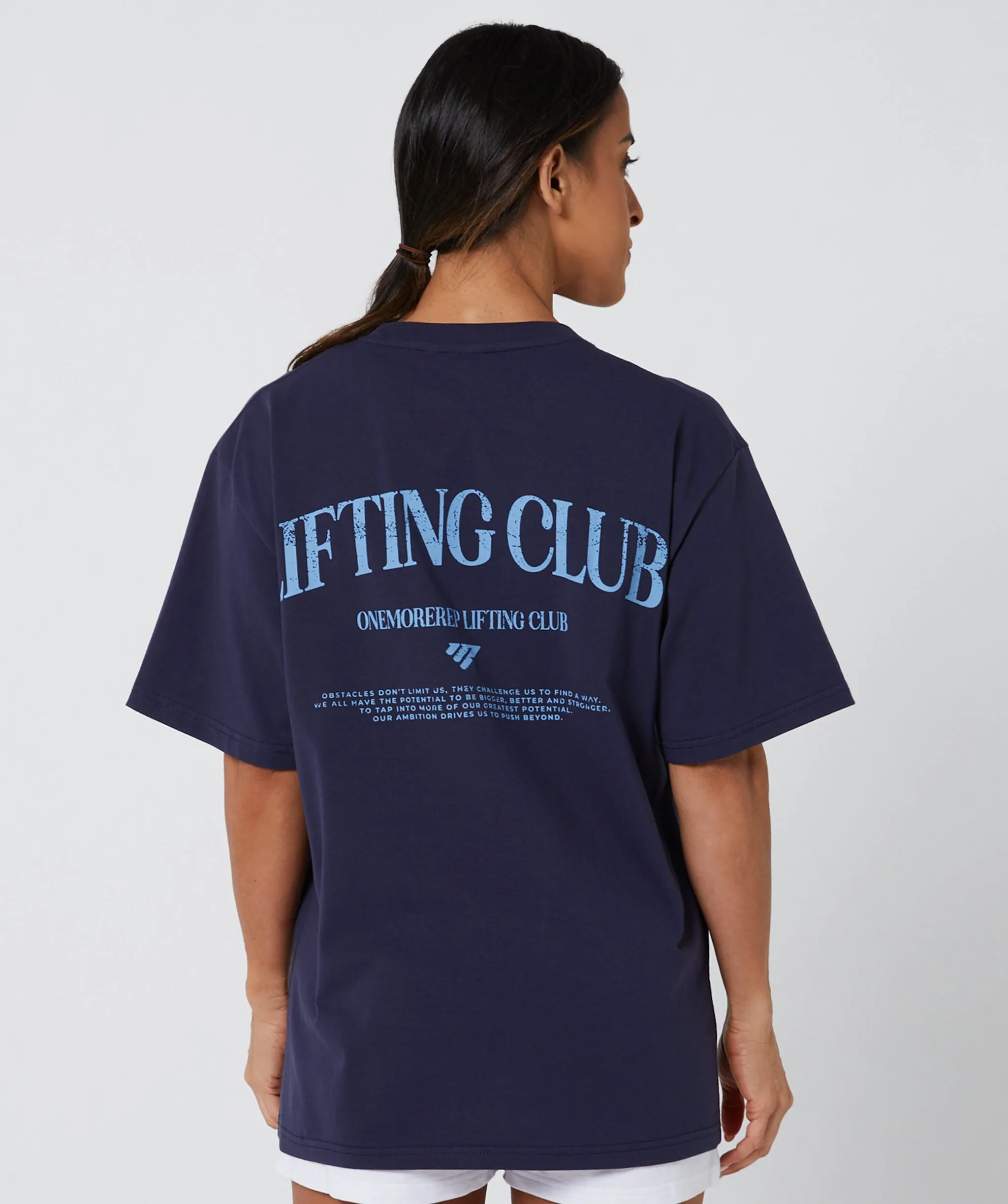 Lifting Club Tee Slate