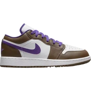 Nike Air Jordan 1 Low sneakers, brown/multicolor