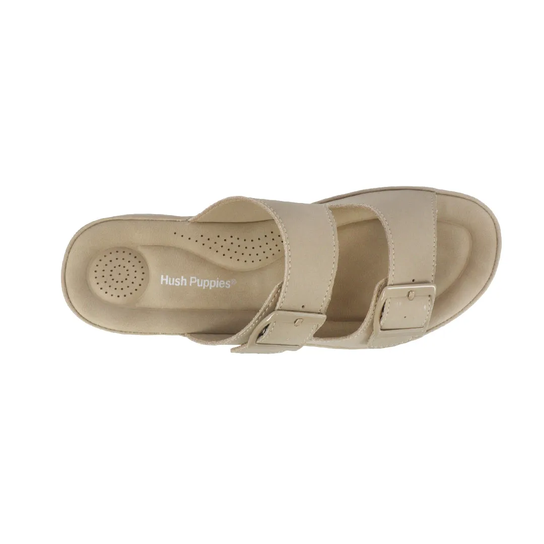 Sandalias Flats Dari beige para mujer