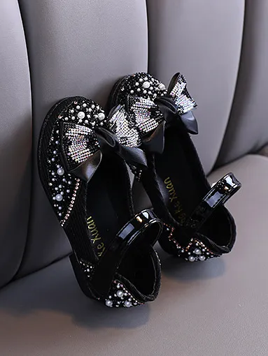 Shine Bright Rhinestone Ballet Flats by Liv and Mia