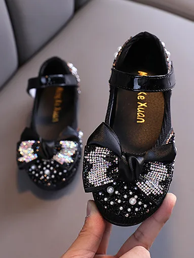 Shine Bright Rhinestone Ballet Flats by Liv and Mia