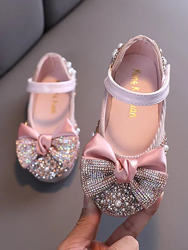 Shine Bright Rhinestone Ballet Flats by Liv and Mia