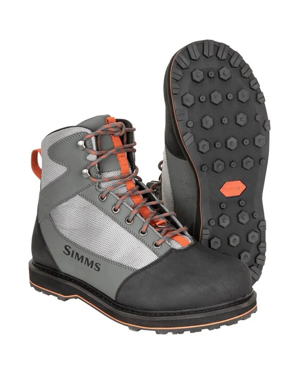 Simms Tributary Rubber Sole Wading Boots - Striker Grey