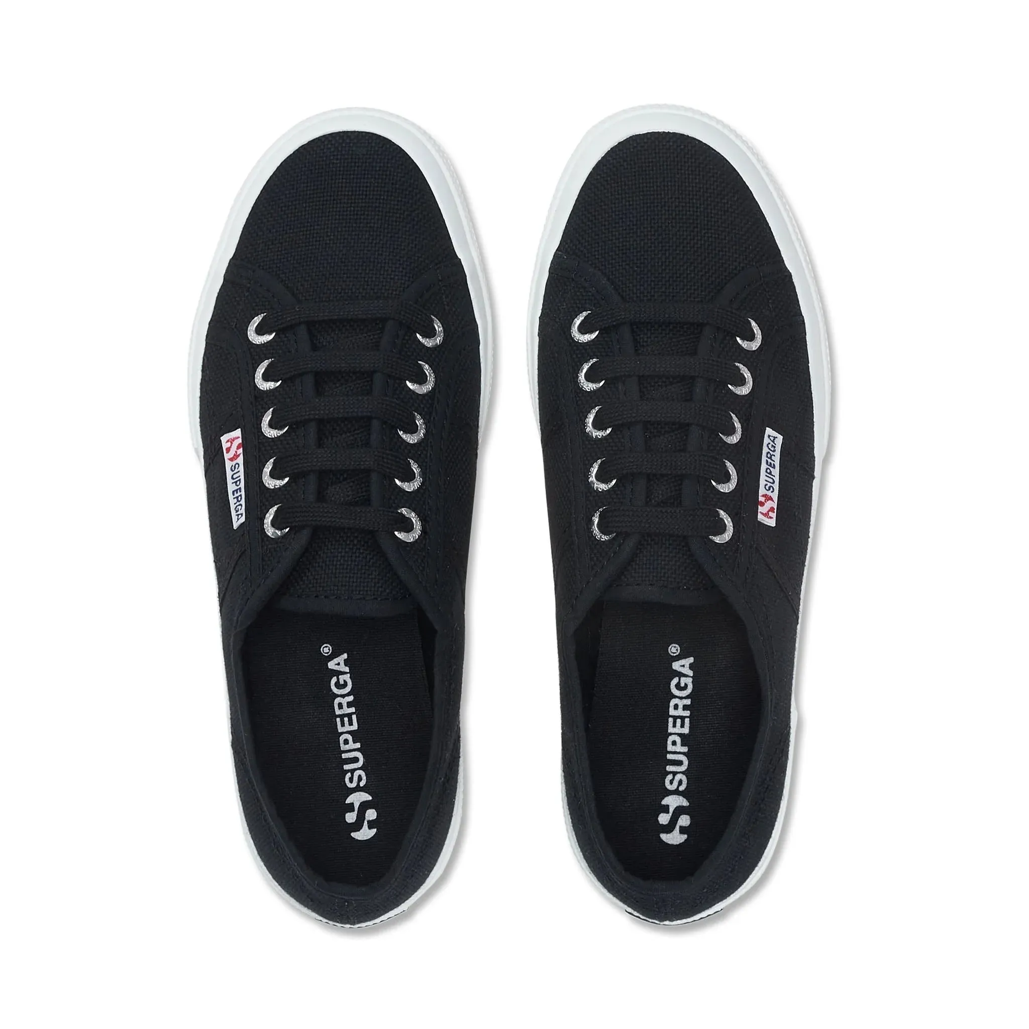 Superga 2750 Cotu Classic Black White Women's