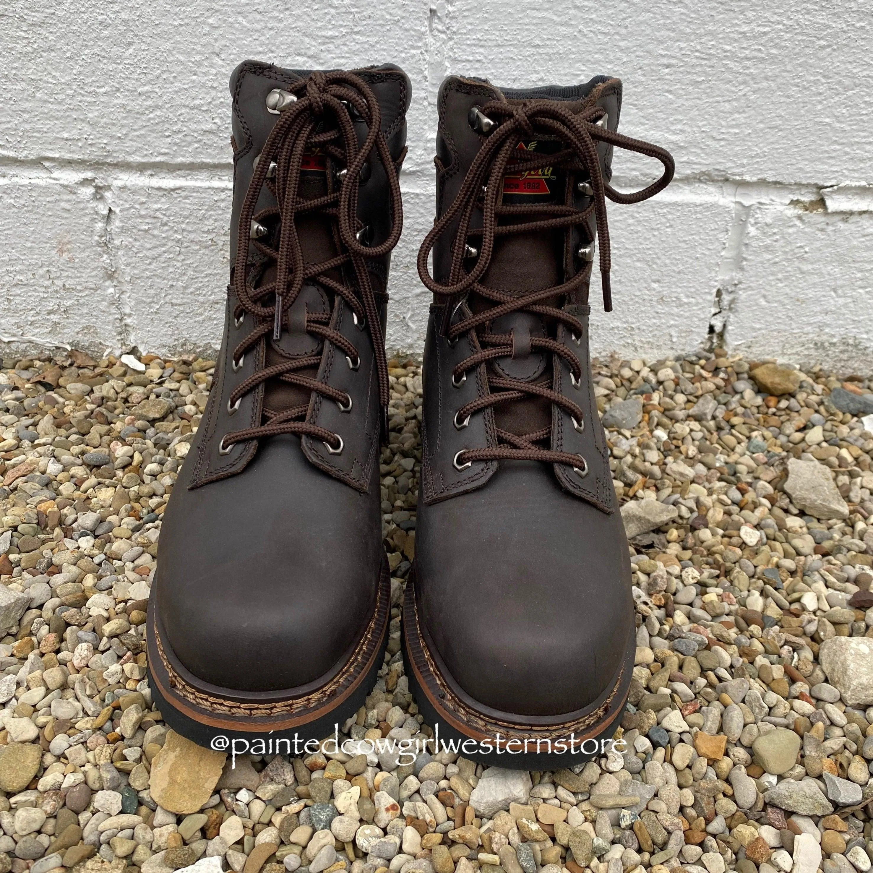 Thorogood V- Series 8" Brown Safety Toe Work Boot 804-4279