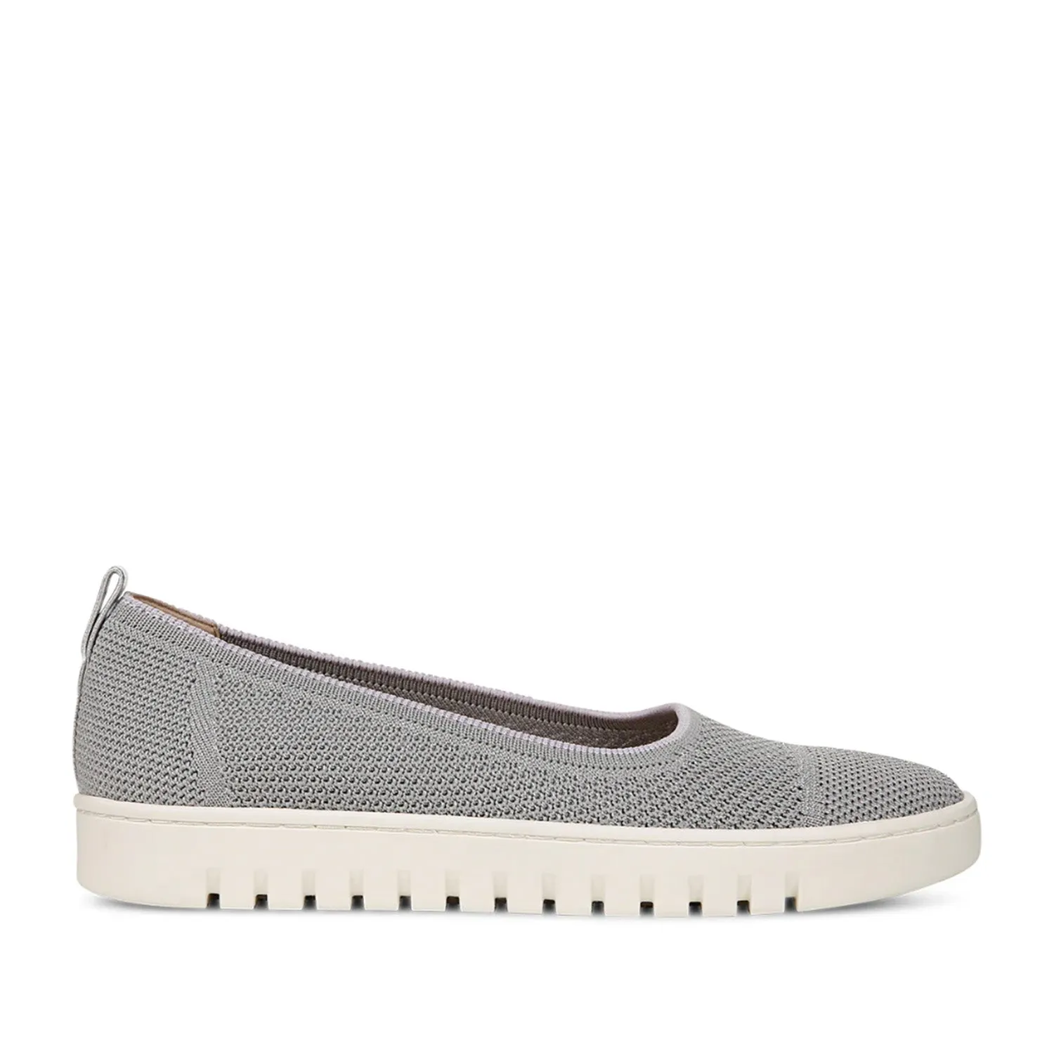 Vionic Women's Uptown Skimmer Flat in Light Grey