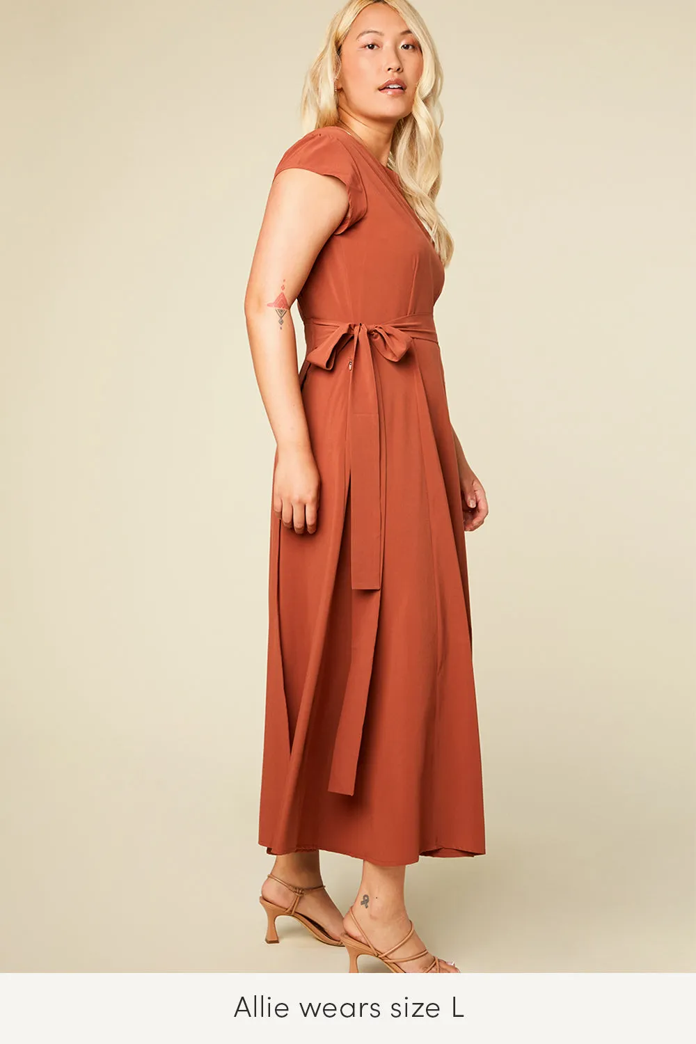 Wayre - Roma Reversible Wrap Dress