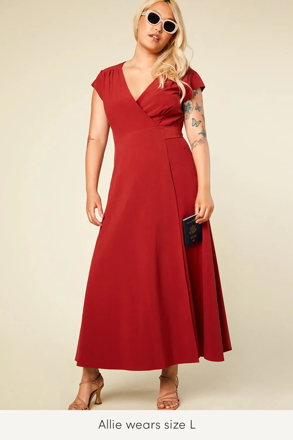 Wayre - Roma Reversible Wrap Dress