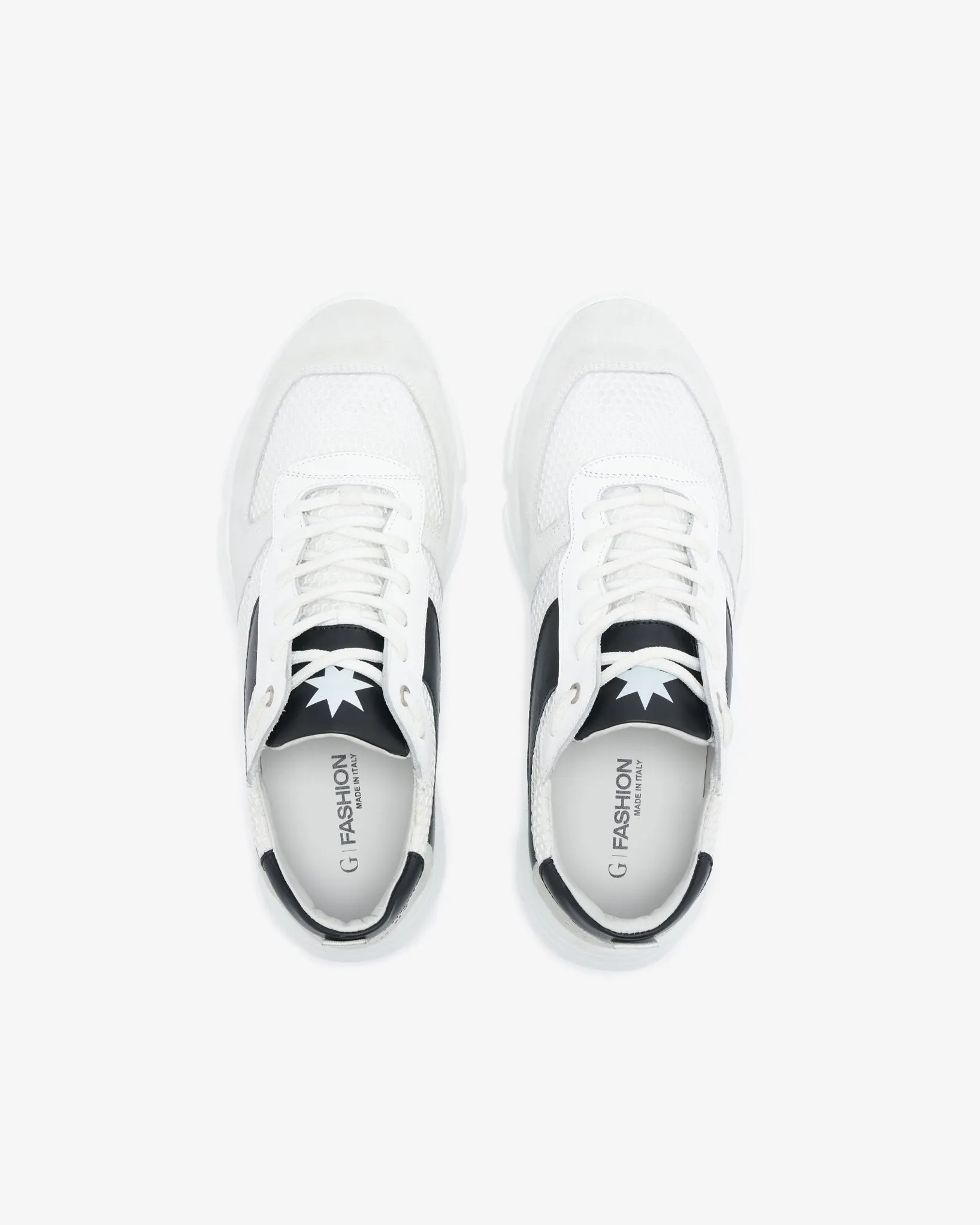 White walk & run sneakers 