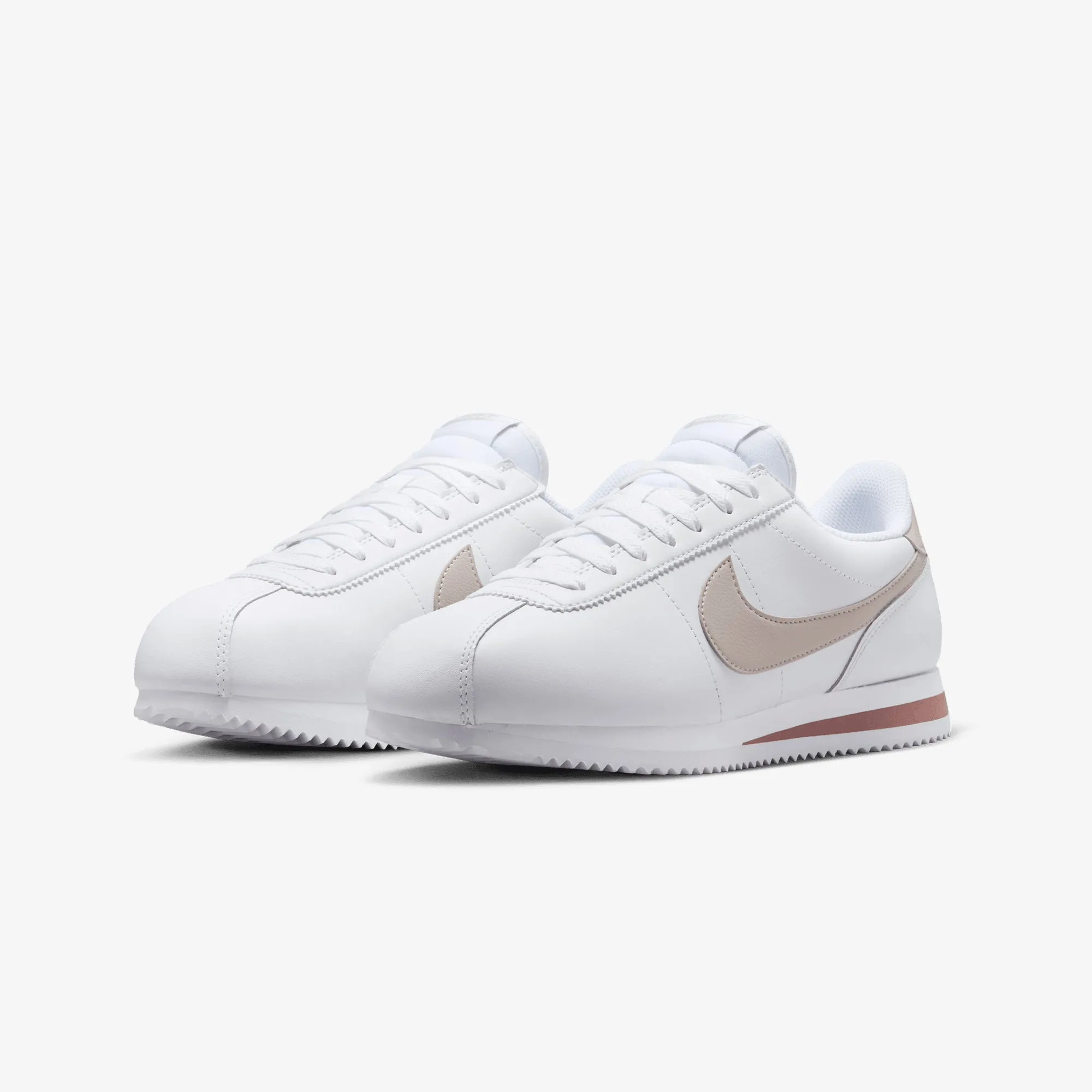 WMN'S CORTEZ 'WHITE/PLATINUM VIOLET-SMOKEY MAUVE-BLACK'