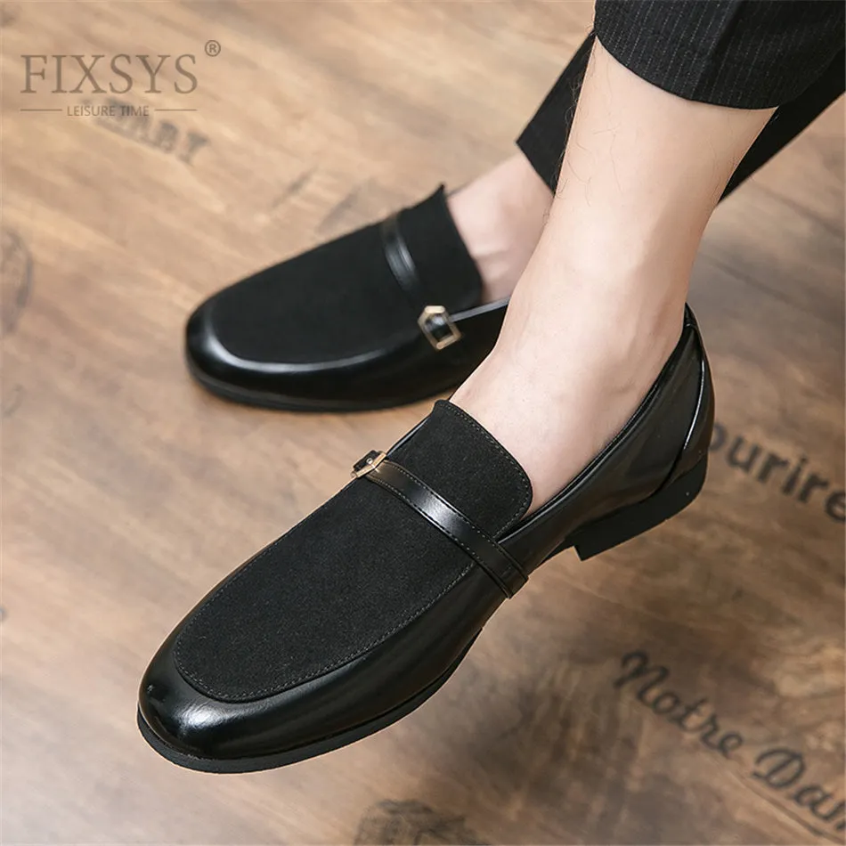 xiangtuibao Buckle Design Man Loafer Summer Casual Shoes Lightweight Half Shoes for Man Breathable Mules Outdoor Slippers Big Size 48