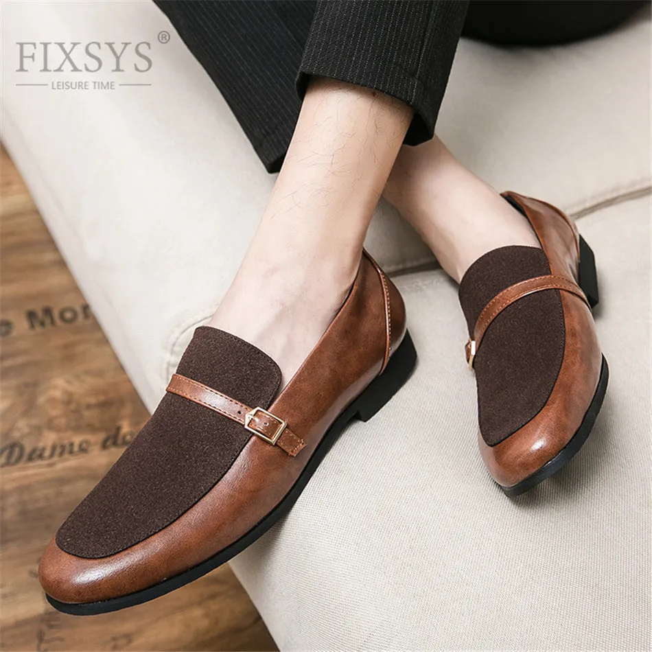 xiangtuibao Buckle Design Man Loafer Summer Casual Shoes Lightweight Half Shoes for Man Breathable Mules Outdoor Slippers Big Size 48